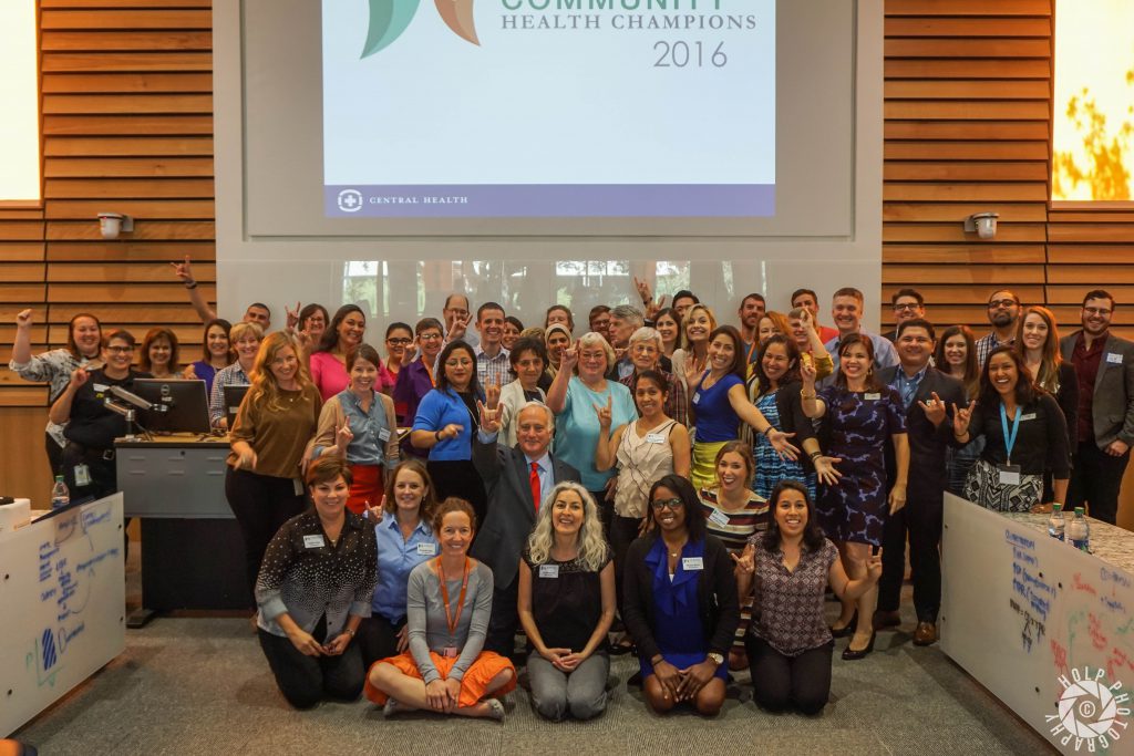 Group photo at Dell Med