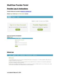 MediView Portal Coverage Verification Instructions FINAL