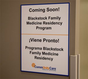 Coming Soon! Blackstock Family Medicine Residency Program