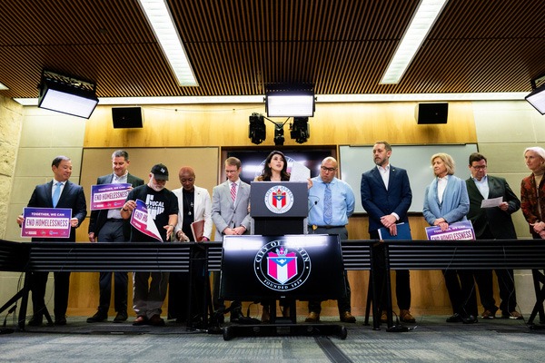 Homelessness Press conference