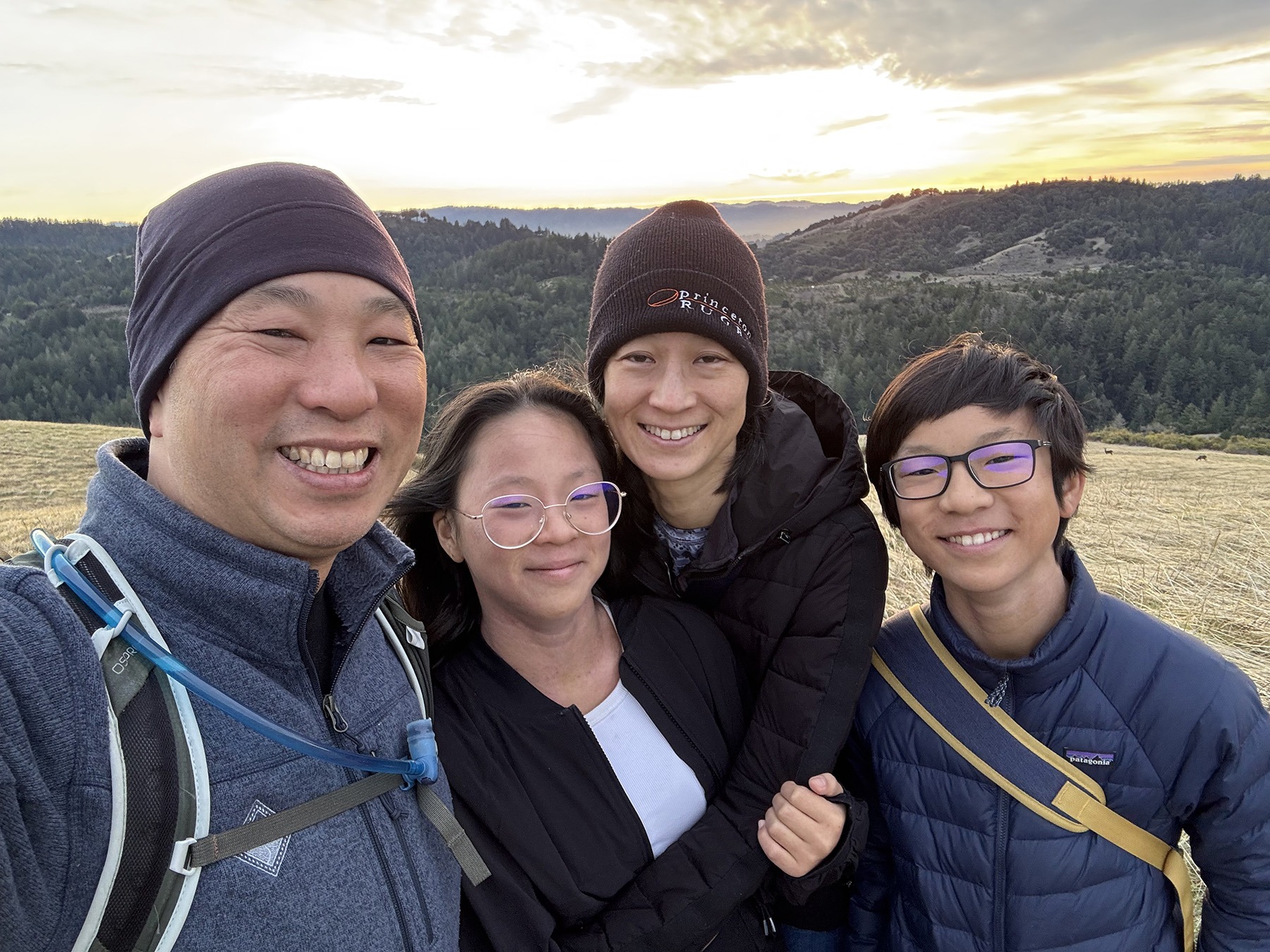 Dr. Lee and his family