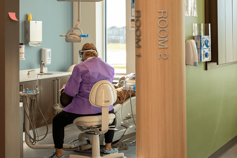 Dentistry at the Del Valle clinic