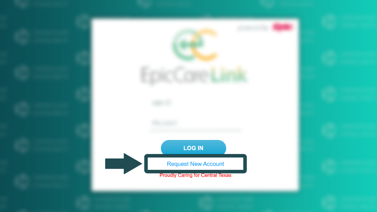 EpicCare login screenshot