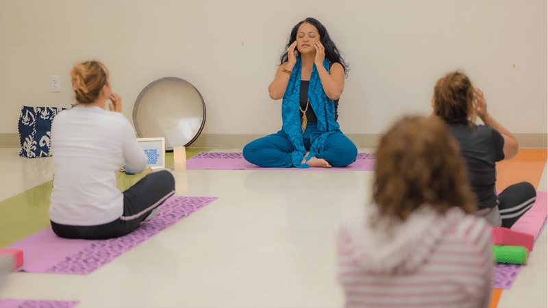 Yoga class