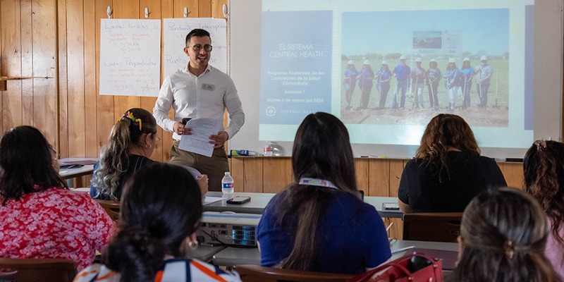 talk in a classroom setting