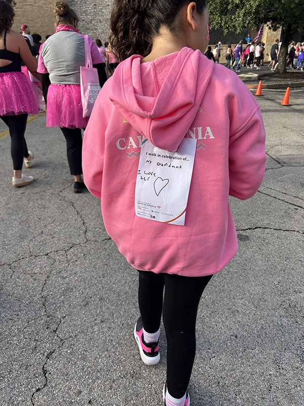 More than pink walk