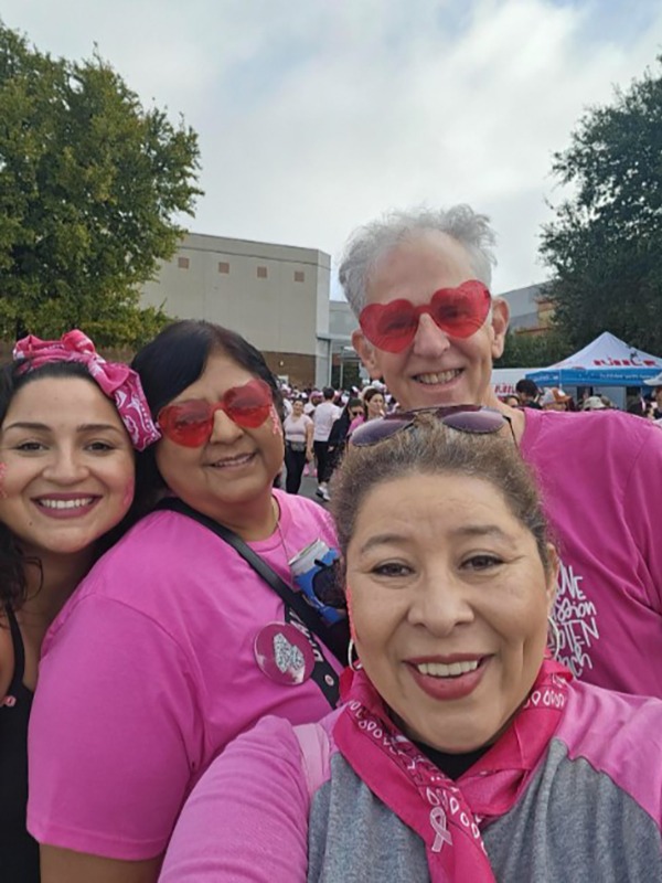 Central Health employees at More than Pink walk