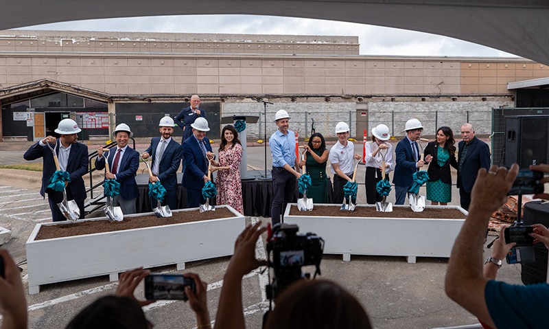 Hancock renovation groundbreaking