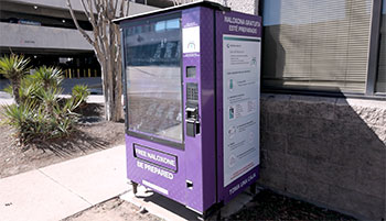 Naloxone vending machine