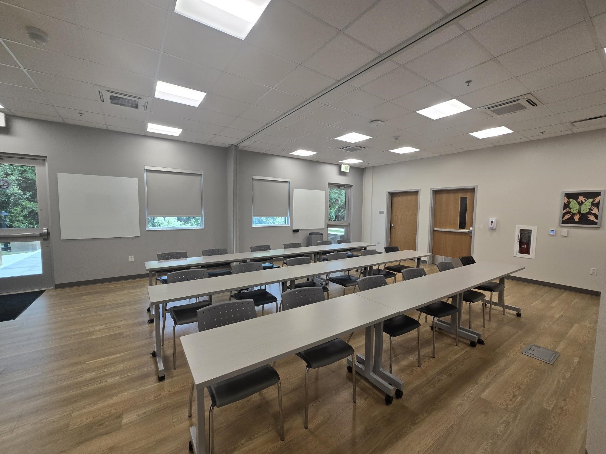 Community Room (when set up as a classroom)