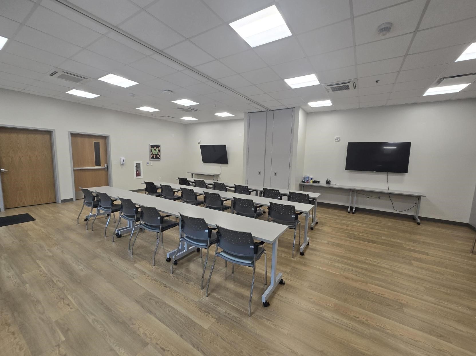 Community Room (when set up as a classroom)