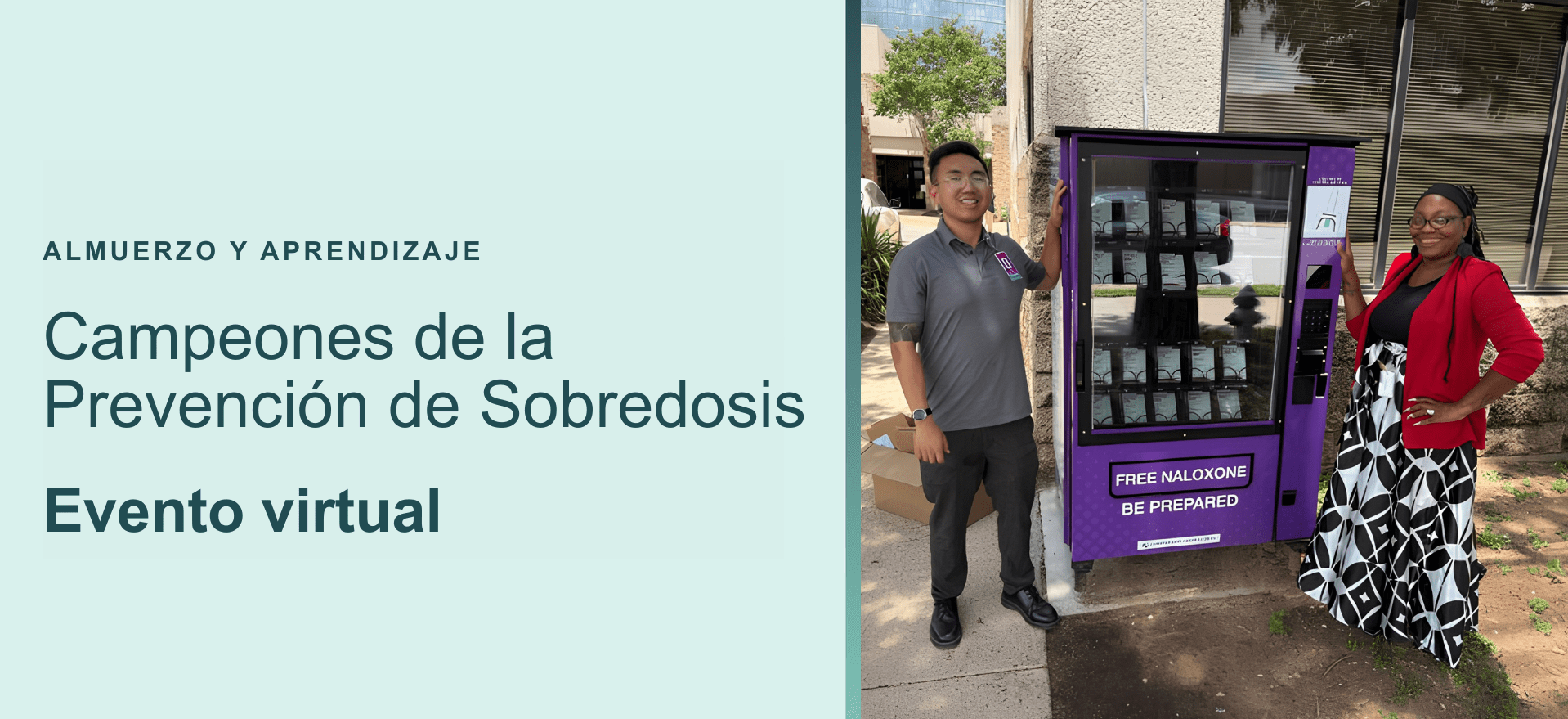 Lunch and Learn on the Central Health Overdose Prevention Program