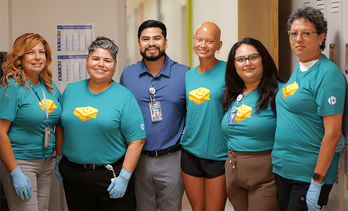 Volunteers at Central Health's Summer Lunch program