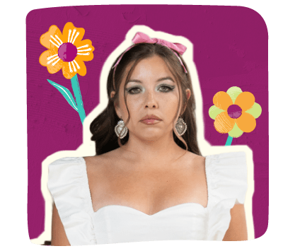stylized image of Andrea Daniela