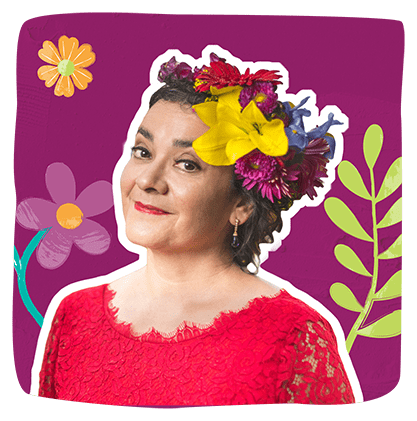 stylized image of Leti Garza